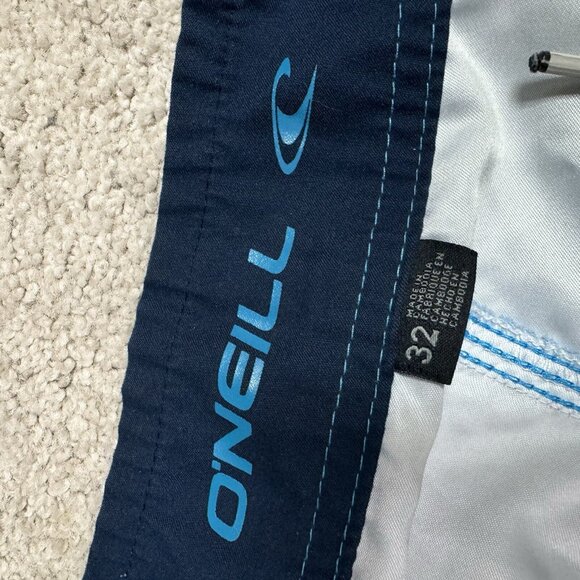 O’Neill Board Shorts Men’s Multicolored Drawstring Pockets Size 32 - Picture 10 of 11